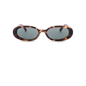 Le Specs Outta Love Sunglasses in Tort